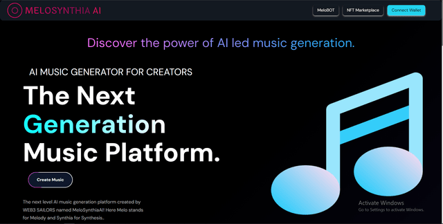 MeloSynthiaAI — AI-powered Music Composition (Hackathon Award Winner) card